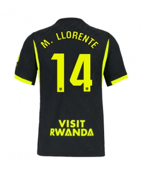 Atletico Madrid Marcos Llorente #14 Maglia Gara Trasferta Repliche 2026-27 Maniche Corte Atletico Madrid Marcos Llorente #14 Maglia Gara Trasferta Repliche 2026-27 Maniche Corte